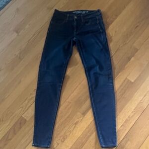 American Eagle Outfitters Midnight Blue Skinny Jeans